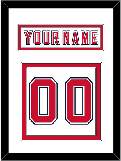 Florida Nameplate & Number (Back) - Road White (2006-2007) - Signature Tier 1