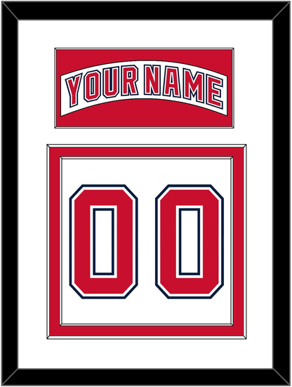 Florida Nameplate & Number (Back) - Road White (2003-2006) - Signature Tier 1