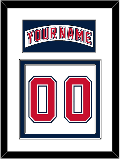 Florida Nameplate & Number (Back) - Road White (2003-2006) - Signature Tier 2