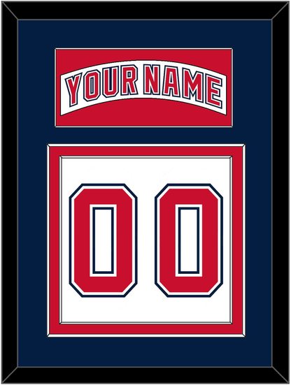 Florida Nameplate & Number (Back) - Road White (2003-2006) - Signature Tier 4