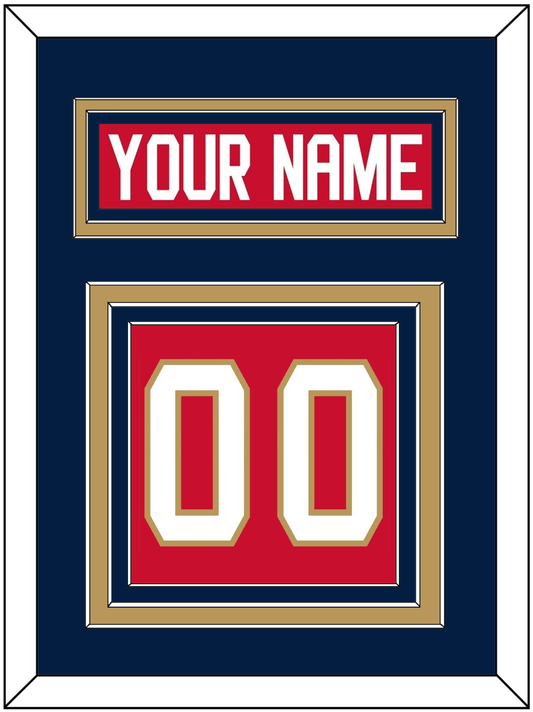 Florida Nameplate & Full-Size Number - Split