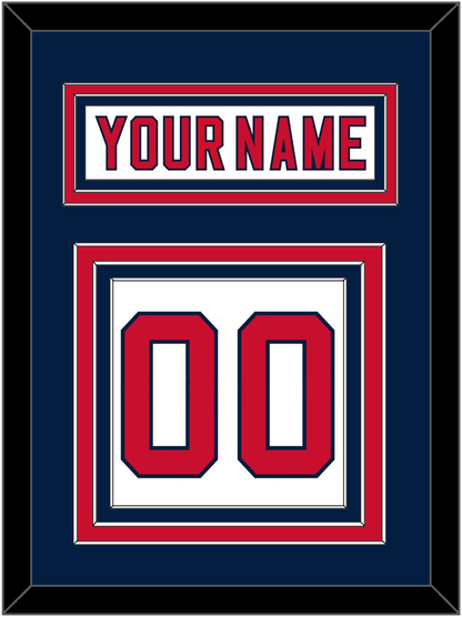 Florida Nameplate & Number (Back) - Road White (2007-2016) - Premier Tier 5