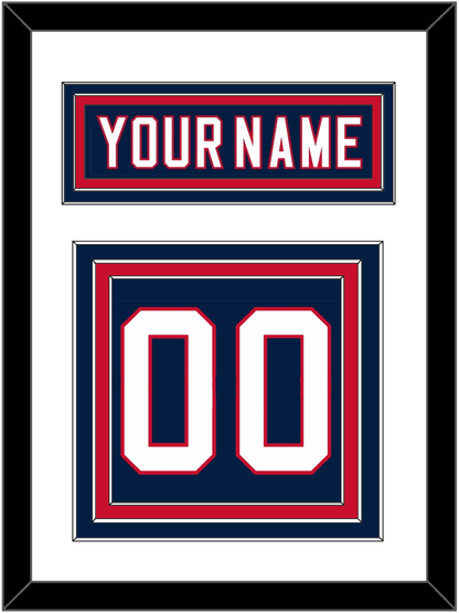 Florida Nameplate & Number (Back) - Home Blue (2006-2007) - Premier Tier 1
