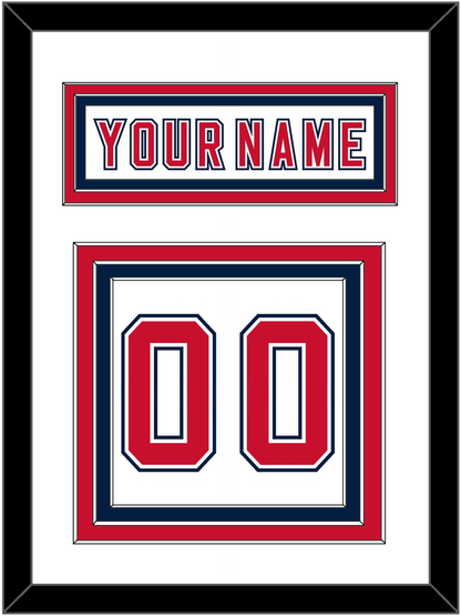 Florida Nameplate & Number (Back) - Road White (2006-2007) - Premier Tier 1