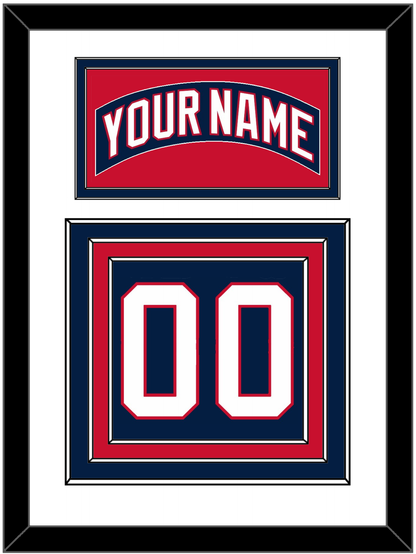 Florida Nameplate & Number (Back) - Home Blue (2003-2006) - Premier Tier 1