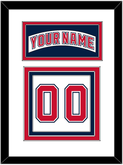 Florida Nameplate & Number (Back) - Road White (2003-2006) - Premier Tier 2