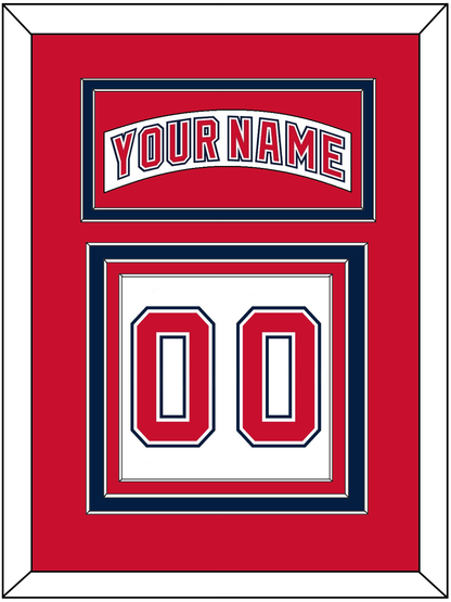 Florida Nameplate & Number (Back) - Road White (2003-2006) - Premier Tier 3