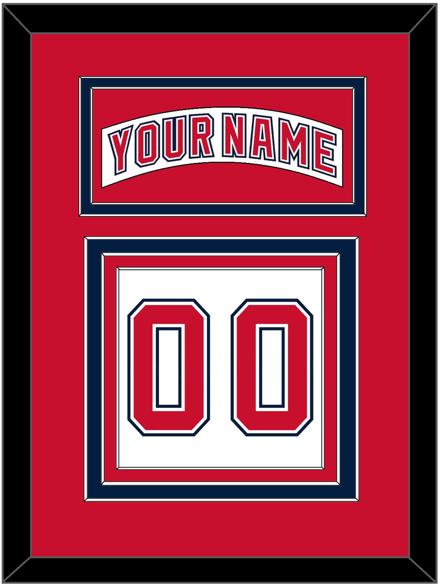 Florida Nameplate & Number (Back) - Road White (2003-2006) - Premier Tier 3