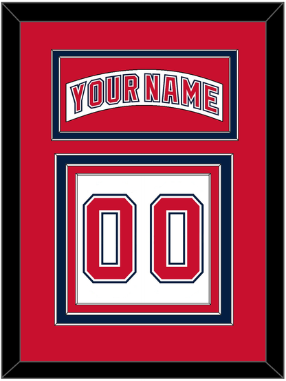 Florida Nameplate & Number (Back) - Road White (2003-2006) - Premier Tier 3