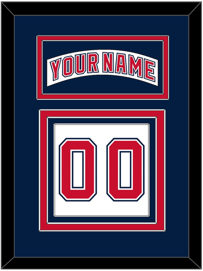 Florida Nameplate & Number (Back) - Road White (2003-2006) - Premier Tier 4