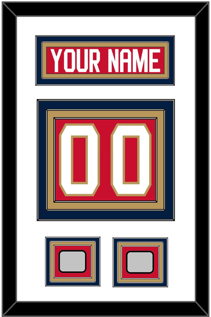 Florida Legacy Nameplate & Full-Size Number - Split