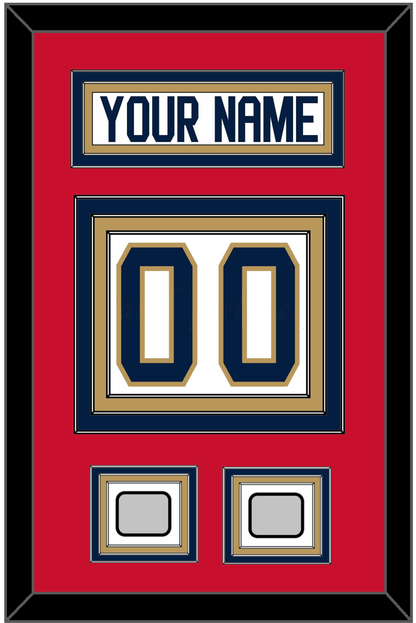 Florida Legacy Nameplate & Full-Size Number - Split