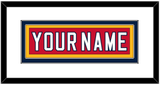 Florida Nameplate - Home Red (2011-2016) - Double Mat 1