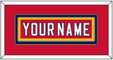Florida Nameplate - Home Red (2011-2016) - Double Mat 3