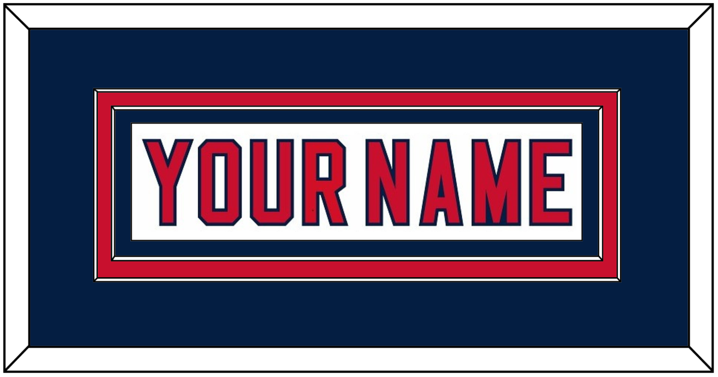 Florida Nameplate - Road White (2007-2016) - Signature Tier 5