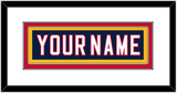 Florida Nameplate - Home Blue (2007-2011) - Double Mat 1