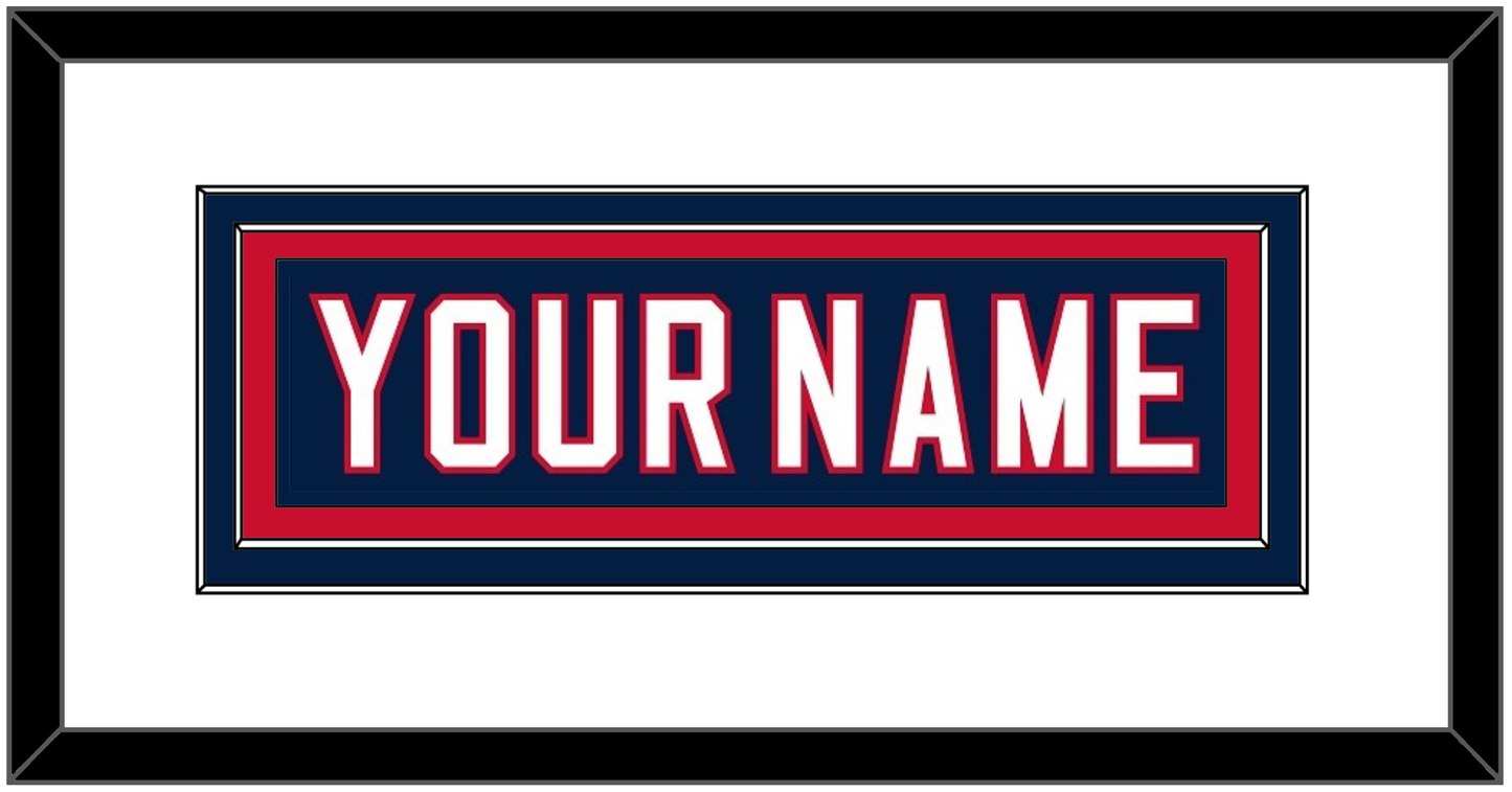 Florida Nameplate - Home Blue (2007-2011) - Signature Tier 2