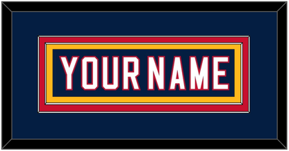 Florida Nameplate - Home Blue (2007-2011) - Signature Tier 3