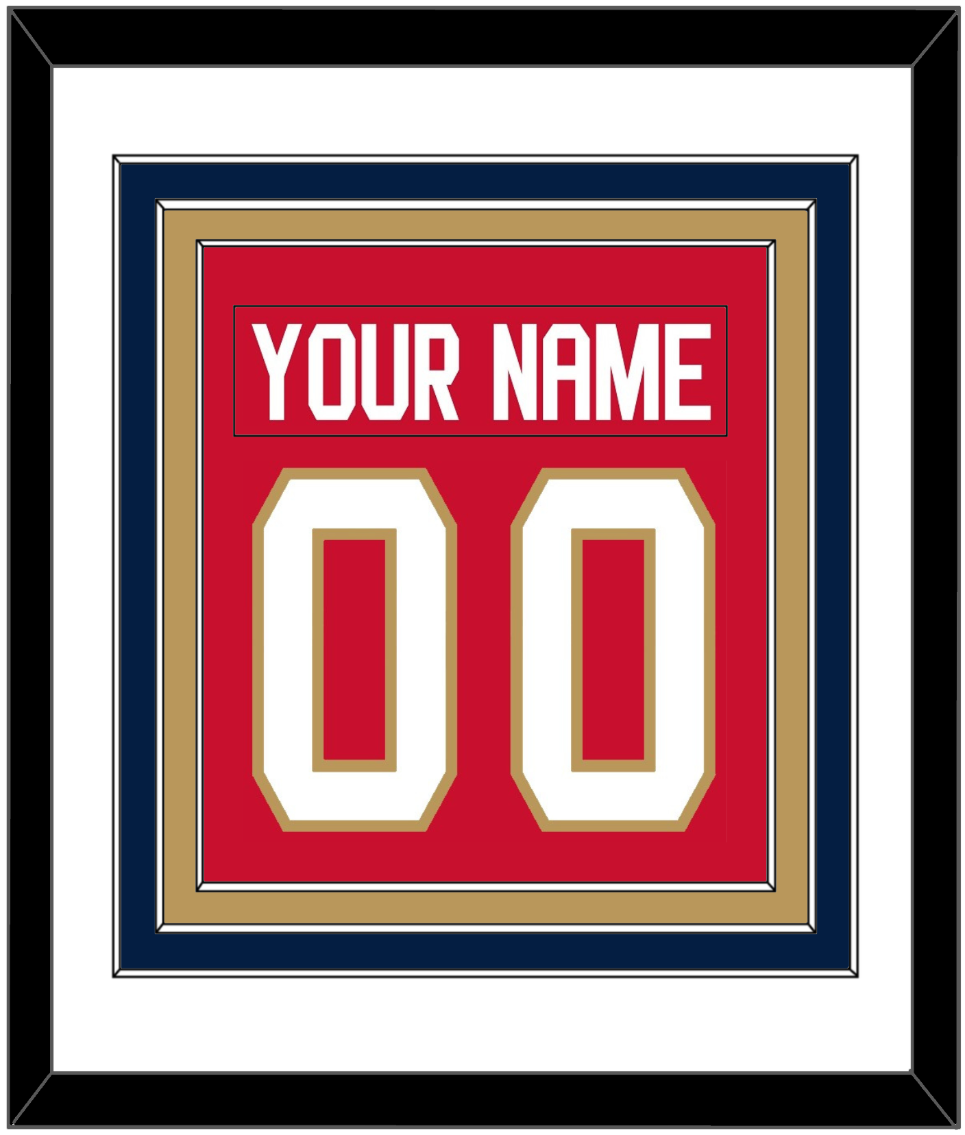 Florida Nameplate & Full-Size Number - Combined