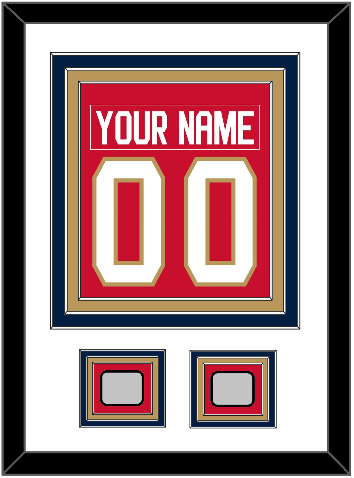 Florida Legacy Nameplate & Full-Size Number - Combined