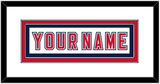 Florida Nameplate - Road White (2006-2007) - Double Mat 1