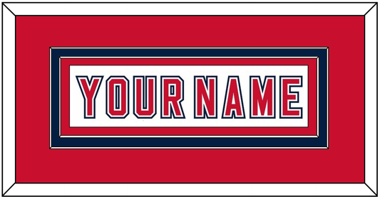Florida Nameplate - Road White (2006-2007) - Signature Tier 3