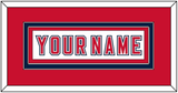 Florida Nameplate - Road White (2006-2007) - Double Mat 3