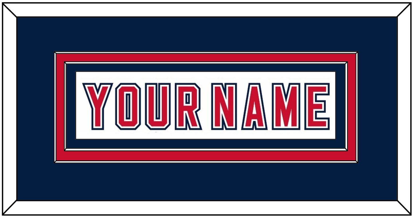 Florida Nameplate - Road White (2006-2007) - Signature Tier 5