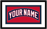 Florida Nameplate - Home Blue (2003-2006) - Double Mat 1