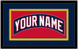 Florida Nameplate - Home Blue (2003-2006) - Double Mat 2