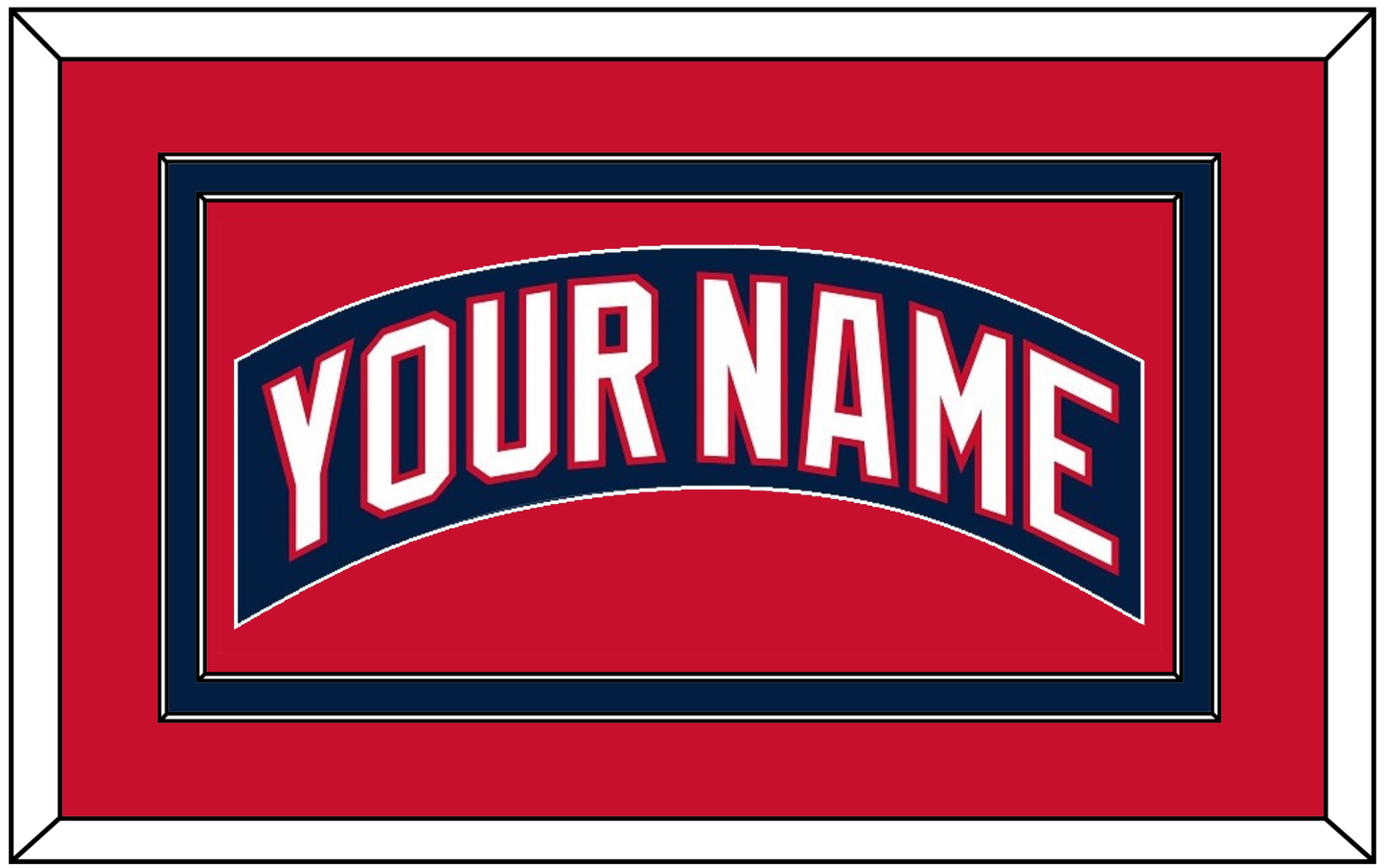 Florida Nameplate - Home Blue (2003-2006) - Signature Tier 3