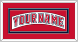 Florida Nameplate - Road White (2003-2006) - Double Mat 3