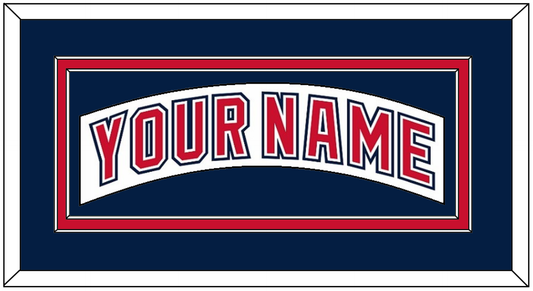 Florida Nameplate - Road White (2003-2006) - Signature Tier 4