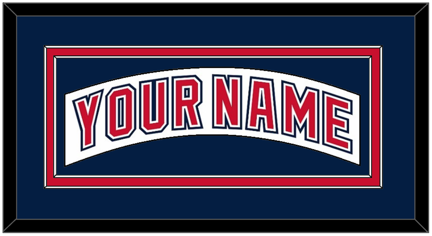 Florida Nameplate - Home White (1998-2003) - Signature Tier 4