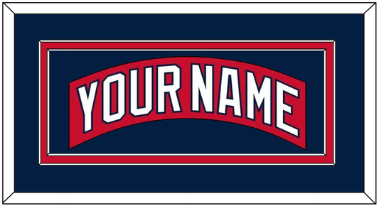 Florida Nameplate - Road Red (1998-2003) - Signature Tier 2