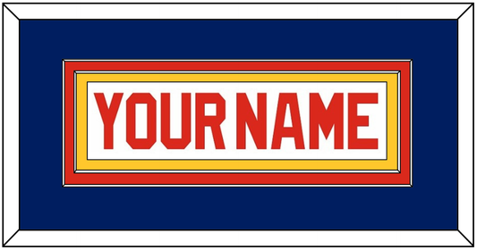 Florida Nameplate - Home White (1993-1998) - Signature Tier 3
