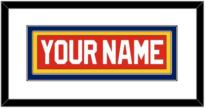 Florida Nameplate - Road Red (1993-1998) - Signature Tier 1