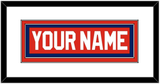 Florida Nameplate - Road Red (1993-1998) - Double Mat 2