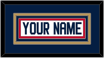 Florida Nameplate - Road White (2016-2017) - Premier Tier 3