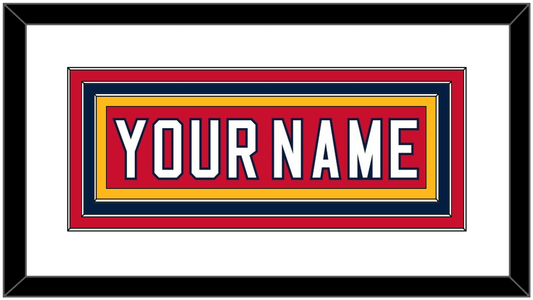Florida Nameplate - Home Red (2011-2016) - Premier Tier 1
