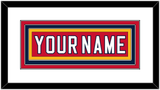 Florida Nameplate - Home Red (2011-2016) - Triple Mat 1
