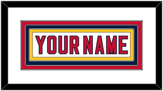 Florida Nameplate - Road White (2007-2016) - Premier Tier 1