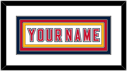 Florida Nameplate - Road White (2006-2007) - Premier Tier 1