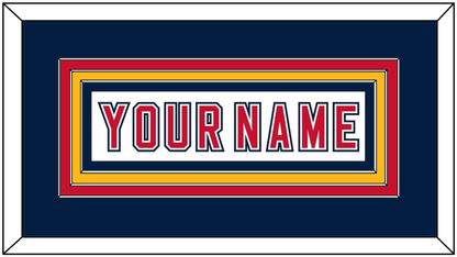 Florida Nameplate - Road White (2006-2007) - Premier Tier 5