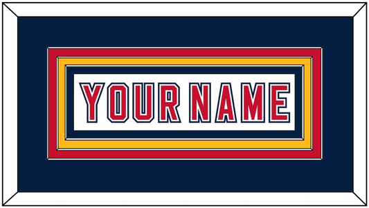 Florida Nameplate - Road White (2006-2007) - Premier Tier 5