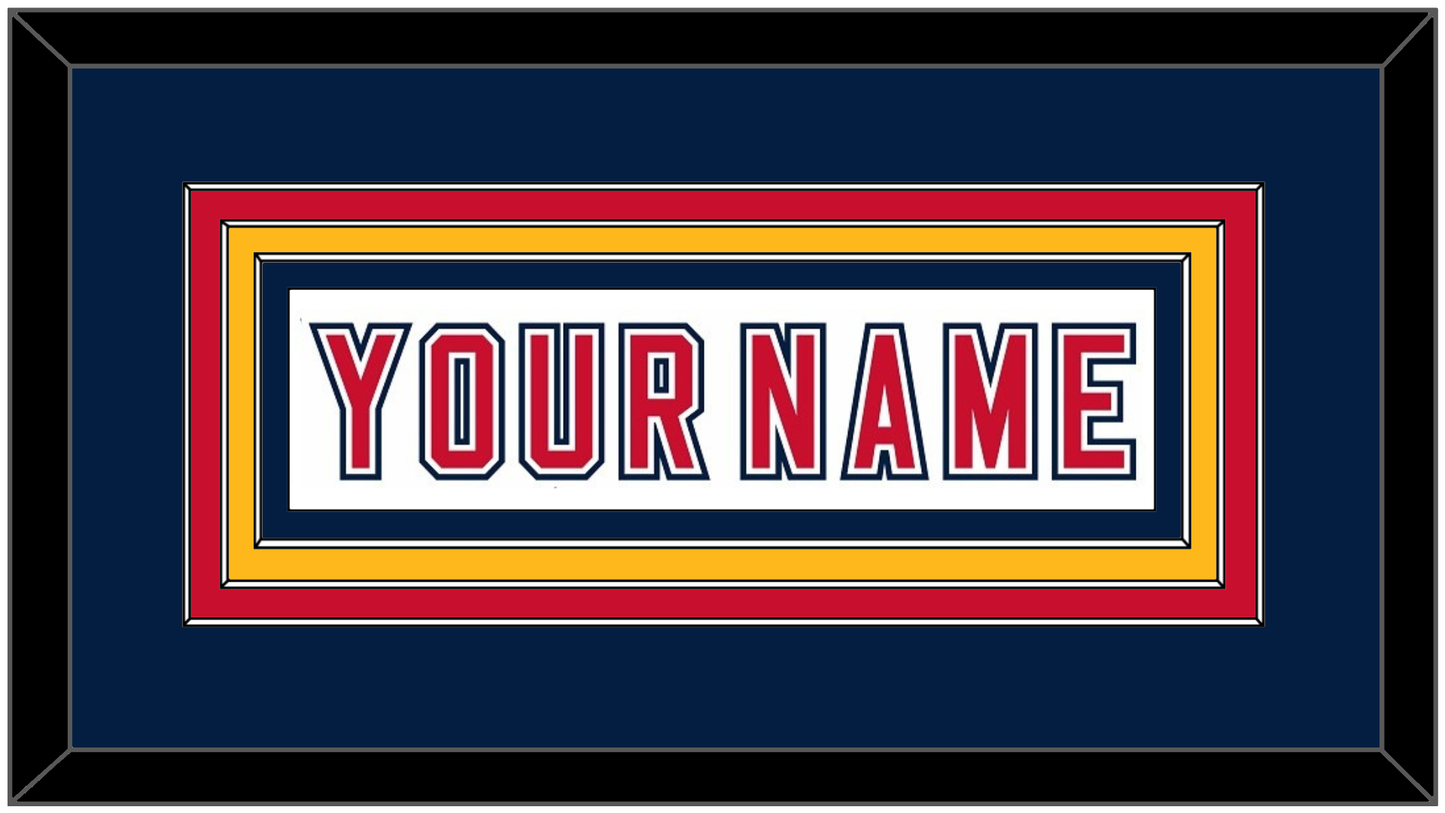 Florida Nameplate - Road White (2006-2007) - Premier Tier 5