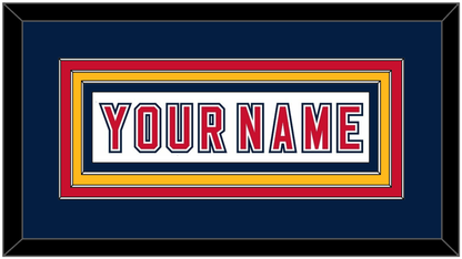 Florida Nameplate - Road White (2006-2007) - Premier Tier 5