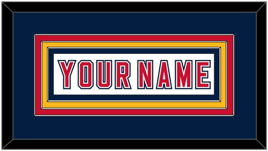 Florida Nameplate - Road White (2006-2007) - Premier Tier 5