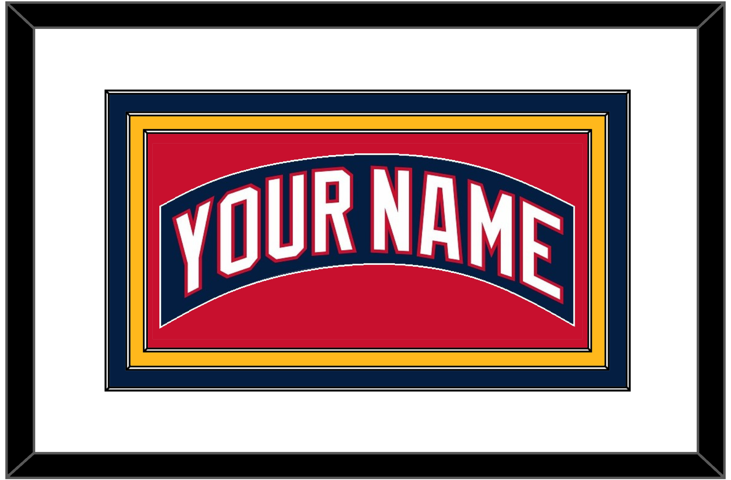 Florida Nameplate - Home Blue (2003-2006) - Premier Tier 1