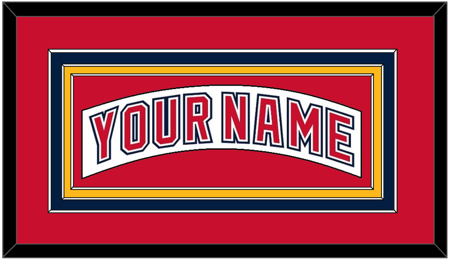Florida Nameplate - Home White (1998-2003) - Premier Tier 3